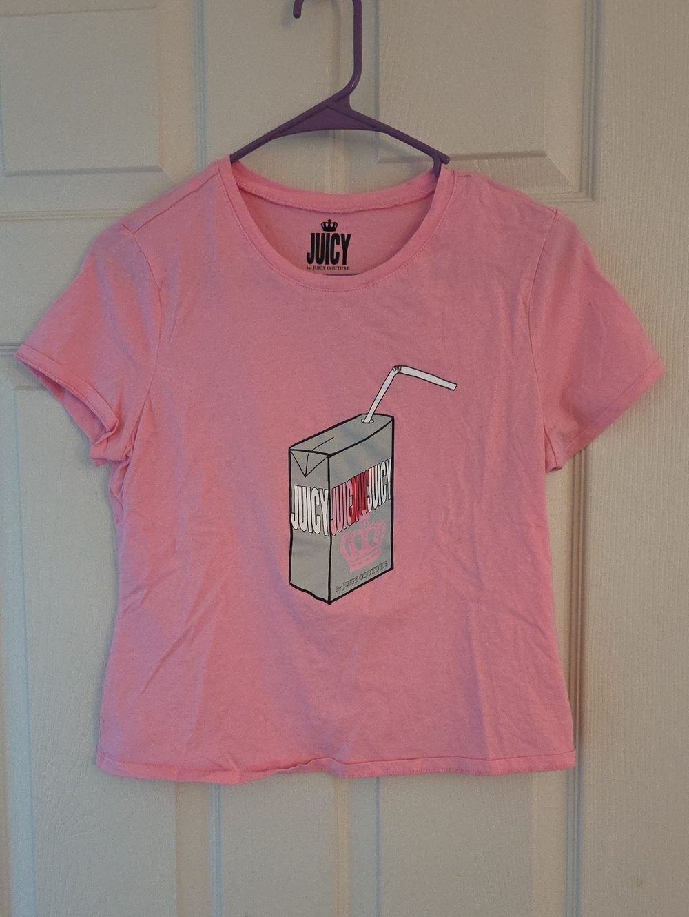 Juicy Couture Light Pink Juice Box Baby Tee